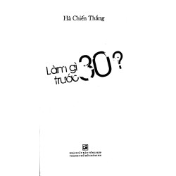 Làm Gì Trước 30