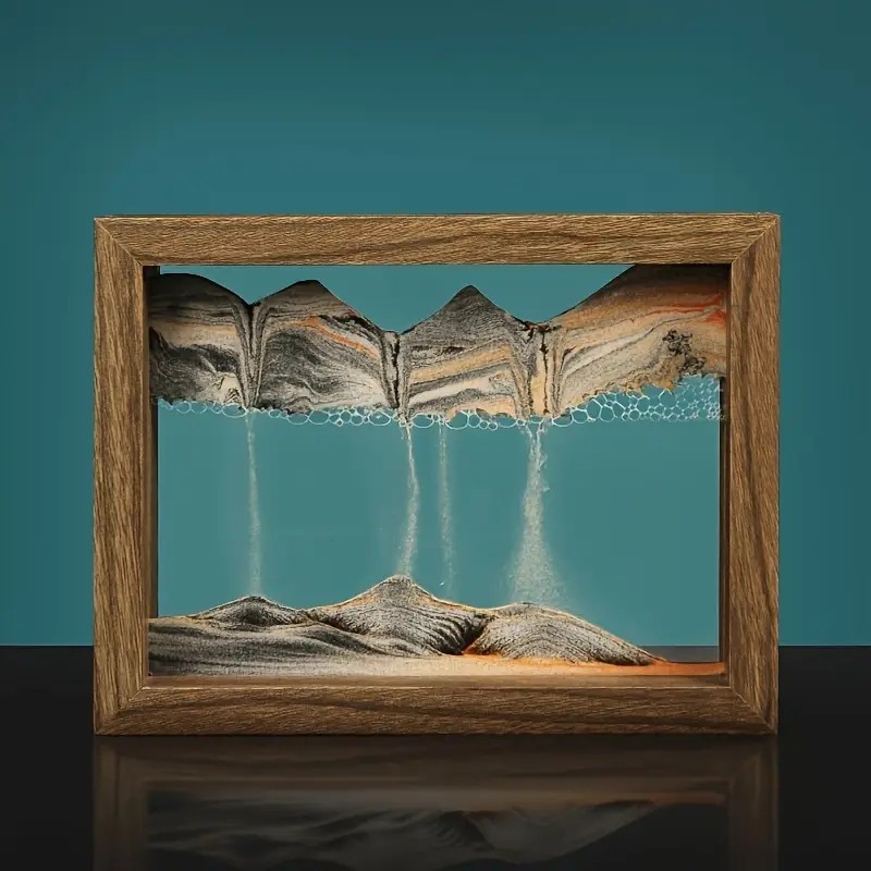 Colorful Dynamic Sand Painting Frame