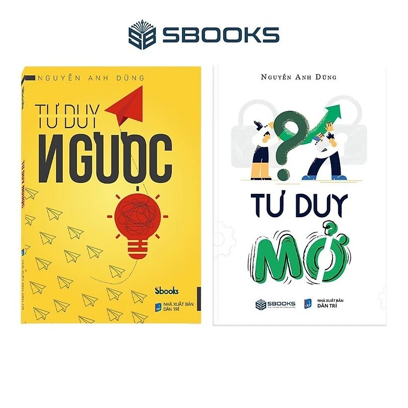 [Combo 2 cuốn] Tư Duy Ngược + Tư Duy Mở