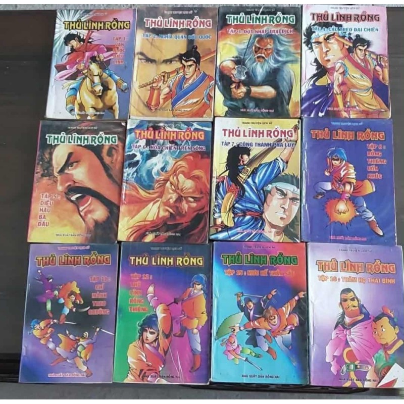 Thủ lĩnh rồng (Trọn bộ 16 tập)