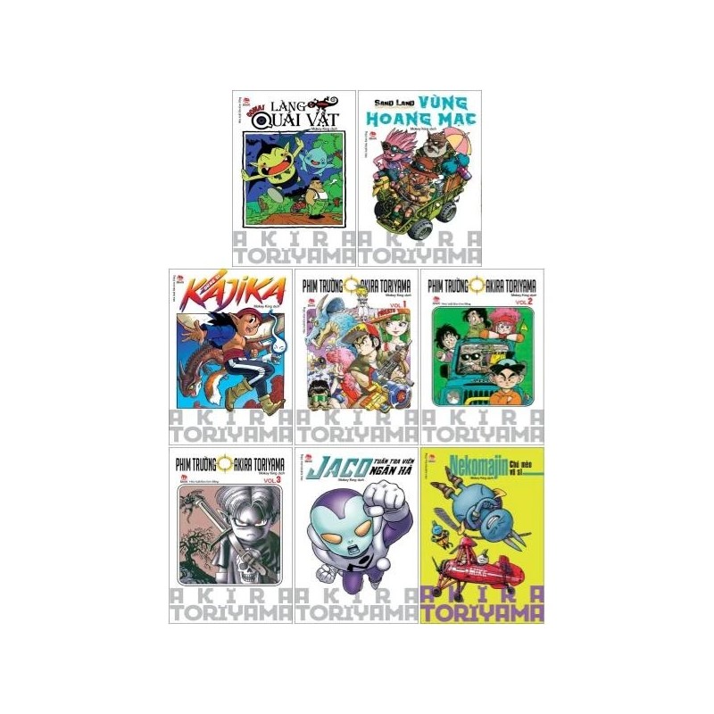 Tuyển Tập Akira Toriyama (Bộ 9 Cuốn)